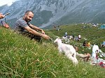 Dal parapendio in discesa dal Menna - Bivacco MAGA a Oltre il Colle - 3 agosto 08 - FOTOGALLERY
